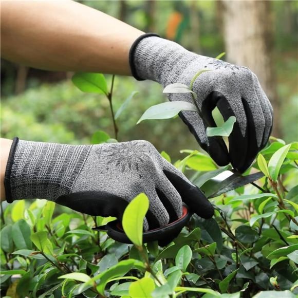 6 Pairs Gardening Gloves for Work with Super Grip, Multi-purpose - Picture 3 of 7